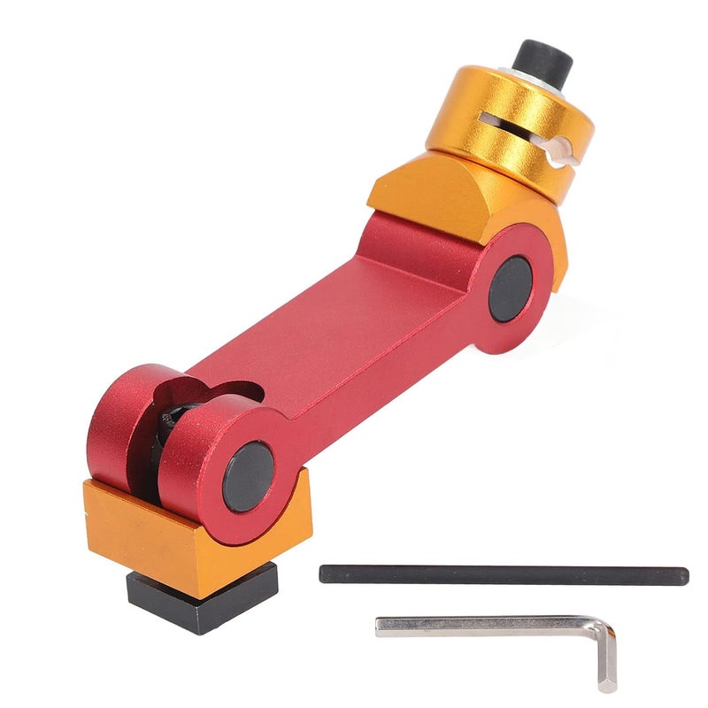 Jectse Adjustable CNC Work Stop Locator with Convenient Adjusting, Accurate Positioning, and Cemented Carbide Material for Mill Machine Workpiece T Slot - Image 1